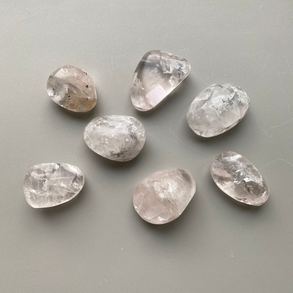 Pink Fluorite Pebbles