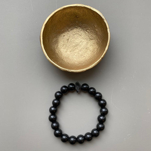 Shungite + Quartz Bracelet